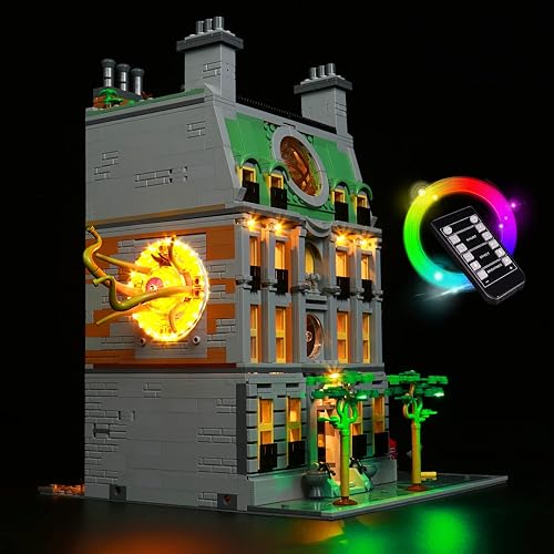 Miniatura 7 de BrickBling Luz LED Compatible con Lego Tranquil Garden 10315 Juego de Construcción (Modelo No Incluido), Versión de Control Remoto Iluminación