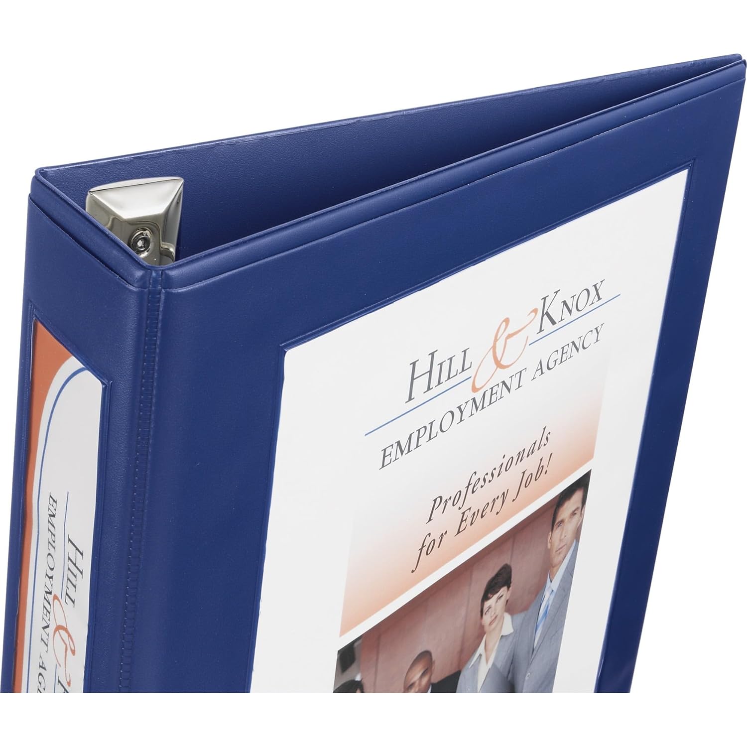 Avery 68059 Framed View Binder, 1.5-Inch Cap EZD Rings, Letter Size, Navy, 1/Each