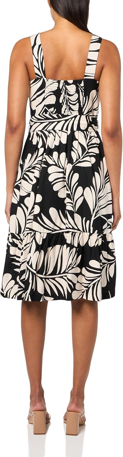 Anne Klein Womens Square Nk Classic Tiered Dress - Image 2