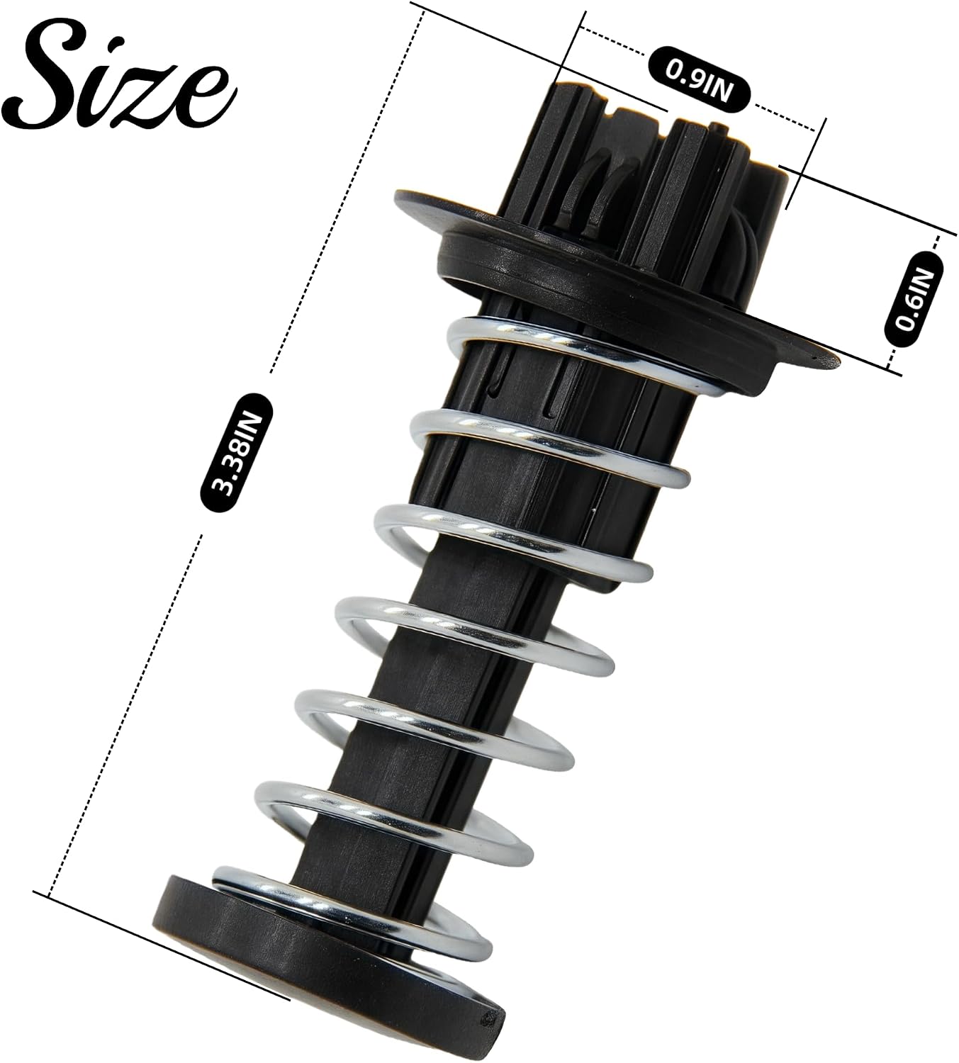 2048800227 Engine Hood Pop Up Lock Spring Hood Catch Spring | 2048800127 1668800027 Hood Pop Up Spring,Hood Latch Spring Compatible With Mercedes-Benz ML/GL/GLE/CLS Class (1 Pair)
