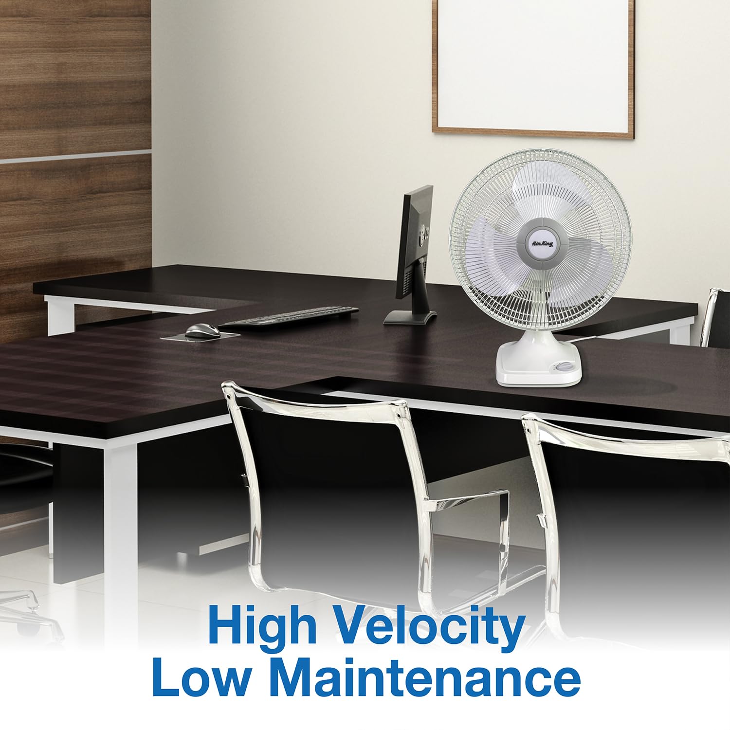 Air King 9106 16-Inch 3-Speed Oscillating Table Fan