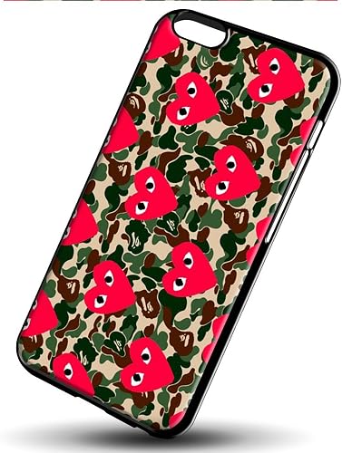 Alicia Bricki BAPE x Commes Des Garçons for coque Samsung Galaxy S6 EDGE White C