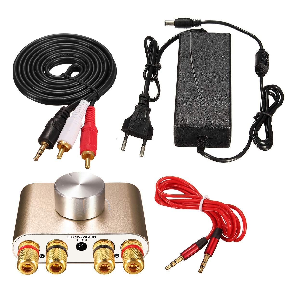 DollaTek TPA3110 30W * 2 Deux canaux Mini Audio stéréo sans Fil Bluetooth Amplificateur de Signal numérique Alimentation AMP pour Les Tablet PC Smartphone Portables ect - d'or