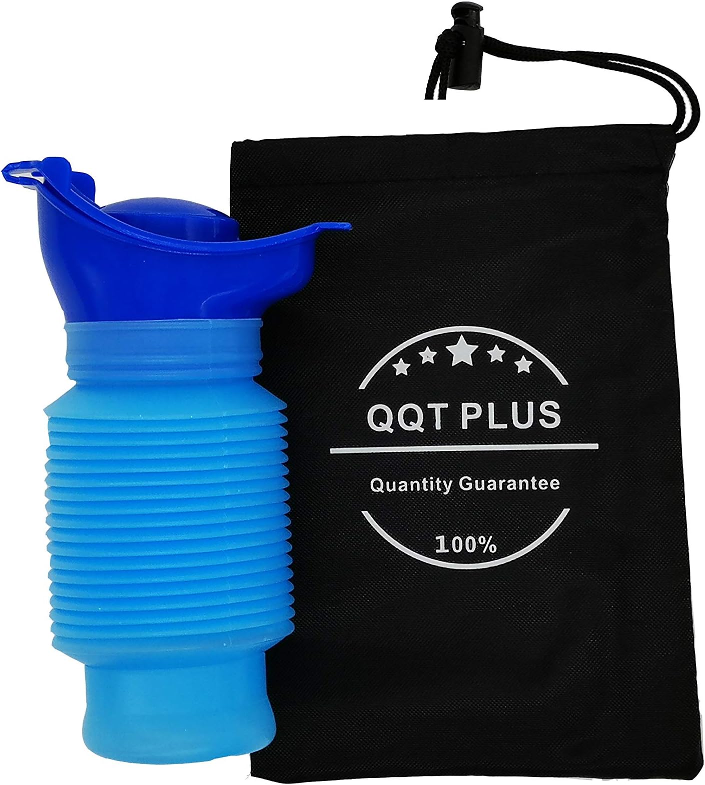 QQT PLUS Shrinkable Urinals, Urinals for Men, Uninals for Women, Car Toilet, Outdoor Camping Travel Portable Hygienic Urinals