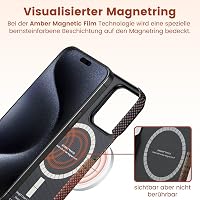 pitaka iPhone 15 Pro Max Tok MagSafe Kompatibilis, Ultra Vékony Aramid Szálból Készült Védőtok Kamera Védelemmel 4