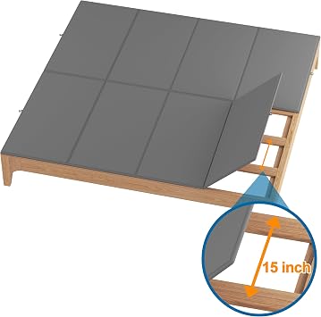 Bunkie Board King Size(76X80),Heavy Duty Non-Slip Bed Board