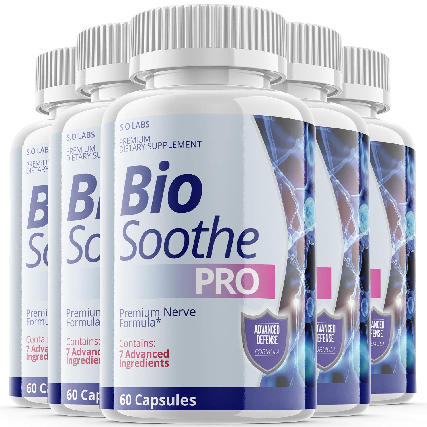 Amazon.com: Biosoothe Pro Neuropathy Treatment Capsule for Nerve Pain  Repair Pills Bio Soothe Premium Formula Supplement Alpha Fix Neeve (5 Pack)  : Health & Household