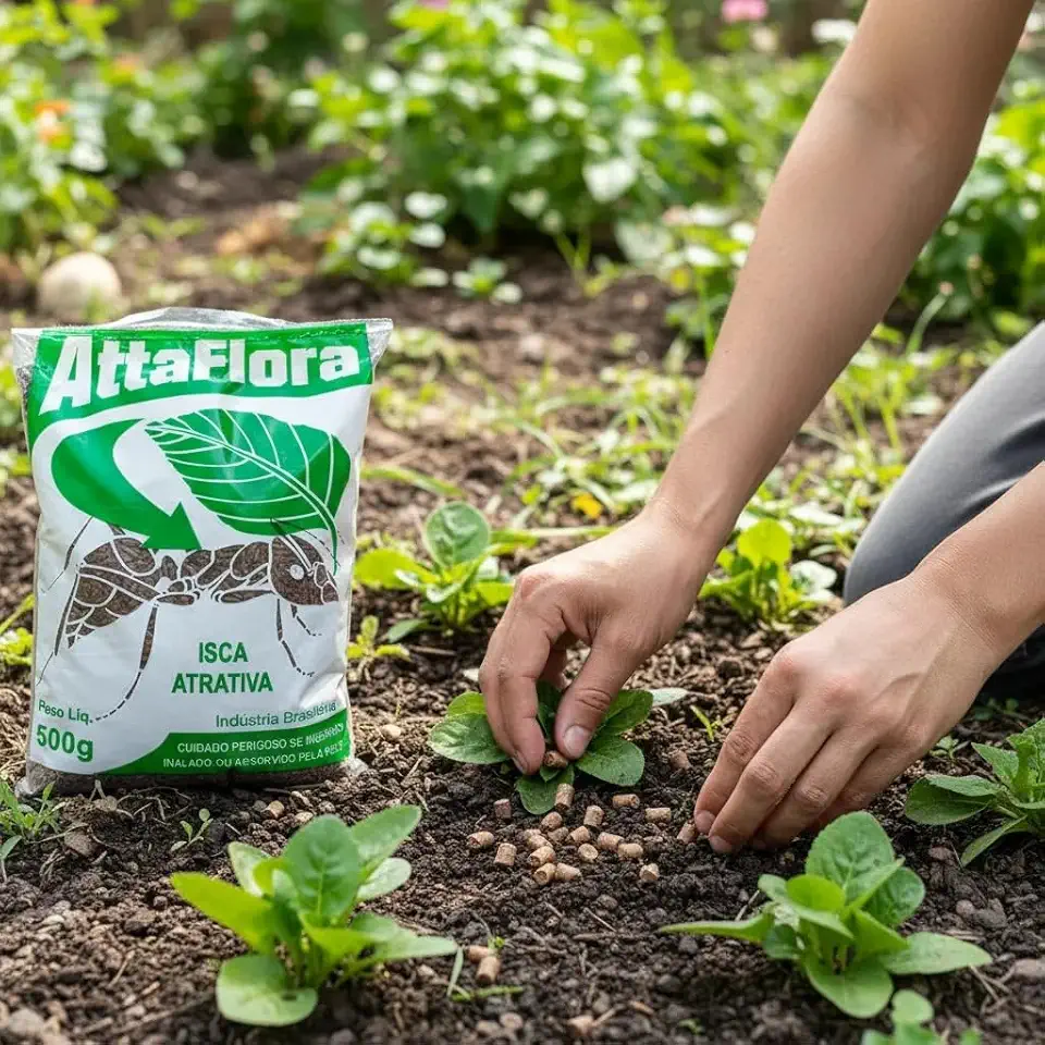 Isca Atrativa Formicida AttaFlora 500g - formiga cortadeira e em geral