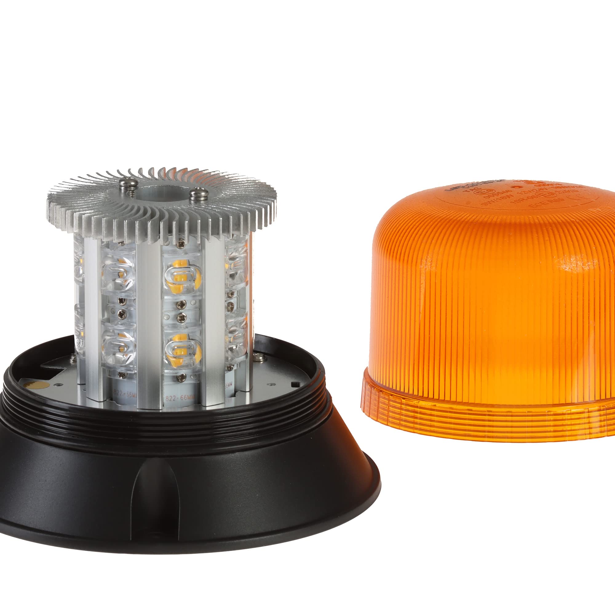 LED-MARTIN C360 Rundumleuchte - 3 Punkt - Klasse 2 - Tag-/Nacht - gelb