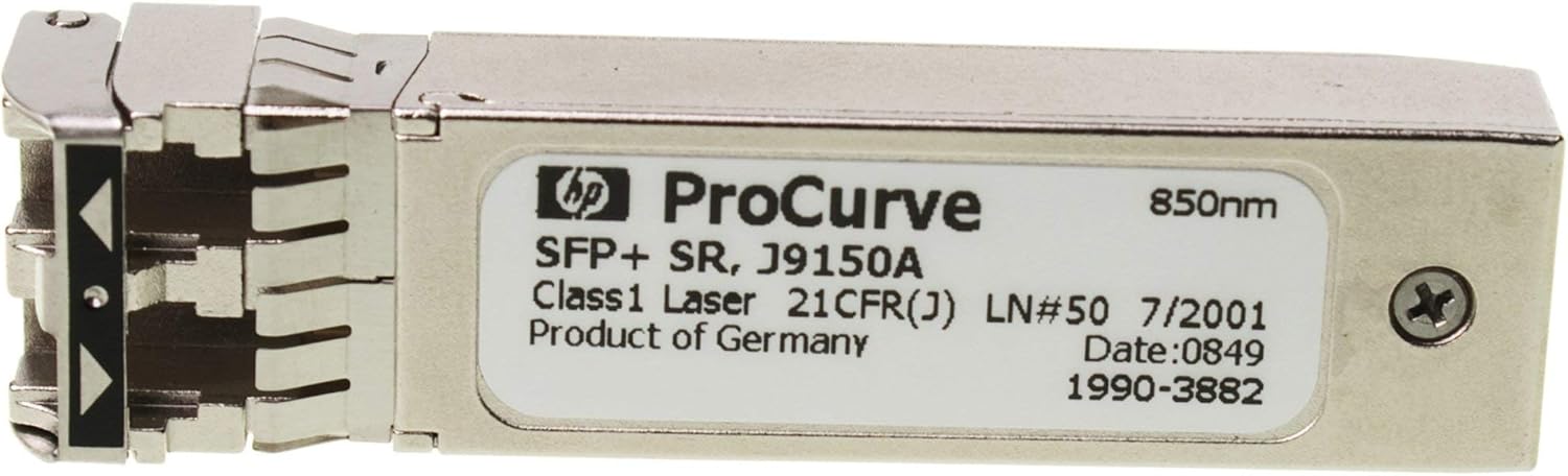 HP J9150A ProCurve Gigabit Ethernet SFP+ Transceiver Module (Renewed)