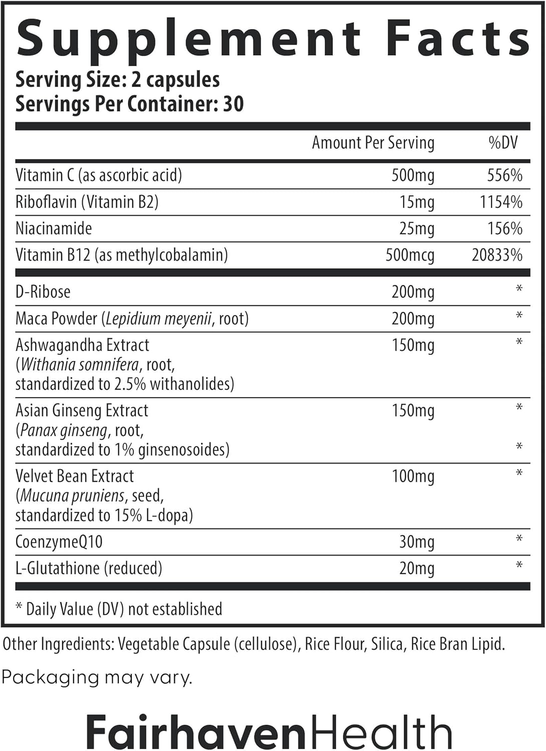 Fairhaven Health CountBoost for Men Optimal Count and Volume Male Fertility Supplement - Pre-Conception Nutrition for Him - with Ashwagandha, Vitamin C, and CoQ10-60 Capsules - Image 4