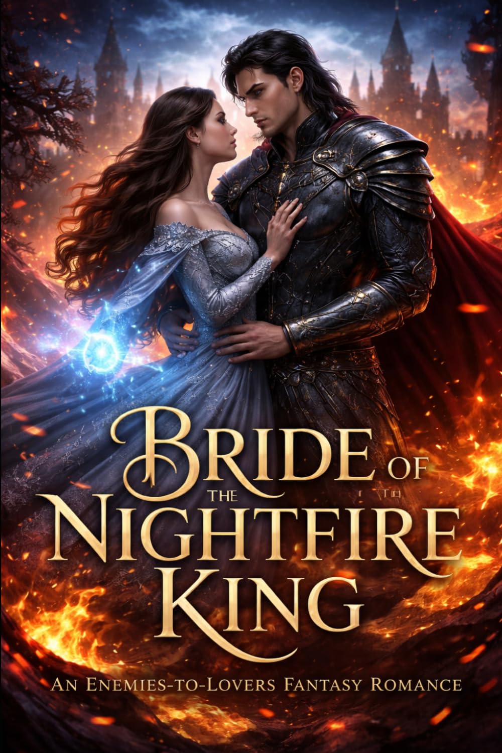 Bride of the Nightfire King: An Enemies-to-Lovers Fantasy Romance (Nightfire Queens secret)