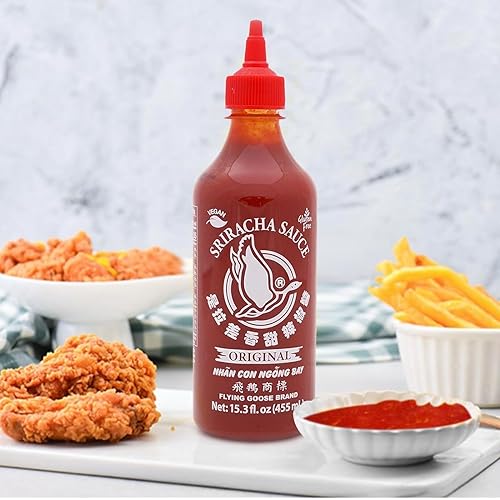 Miniatura 5 de Flying Goose 15.3 oz de salsa dulce sriracha, salsa de chile dulce Sriracha, chile amarillo, 15.3 onzas líquidas (15.4 fl oz)