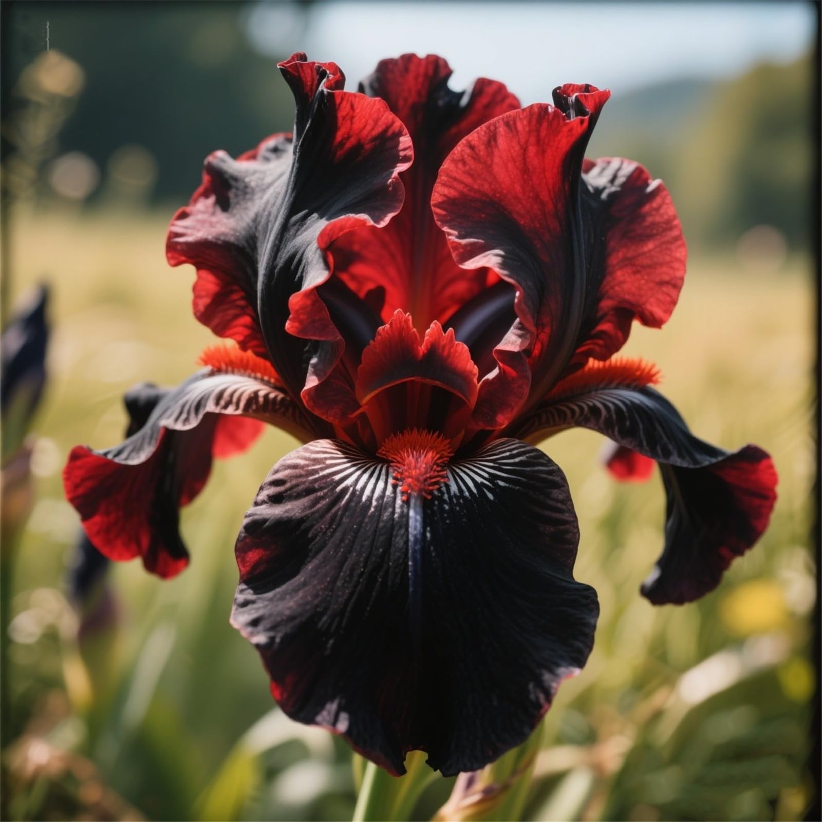 Perennial/Premium Iris Bulbs for Planting Now UK,Excellent Display,Rare/Mix Color iris Bulbs/Hardy/Resistant/Balcony/Low Maintenance-6bulbs-C