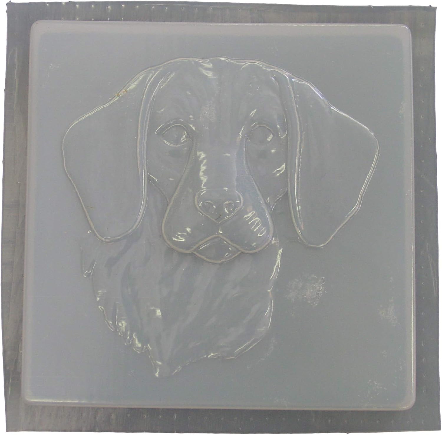 Beagle Dog Plastic Craft Mold use with Concrete or Cement for Making Stepping Stones 1252