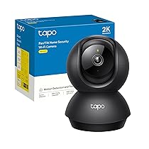 Tapo C211 Telecamera Wi-Fi Interno 2K(3MP), Videocamera Sorveglianza, Visione Notturna, Notifiche in Tempo Reale, Storage su Cloud, Rilevamento del Pianto del Bambino, Alexa, Google Assistant
