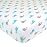 American Baby Company Fitted Crib Sheet 28 x 52, Soft Breathable Neutral 100% Cotton Jersey Sheet, Whale, for Boys and Girls, Fits Crib and Toddler Bed mattresses
