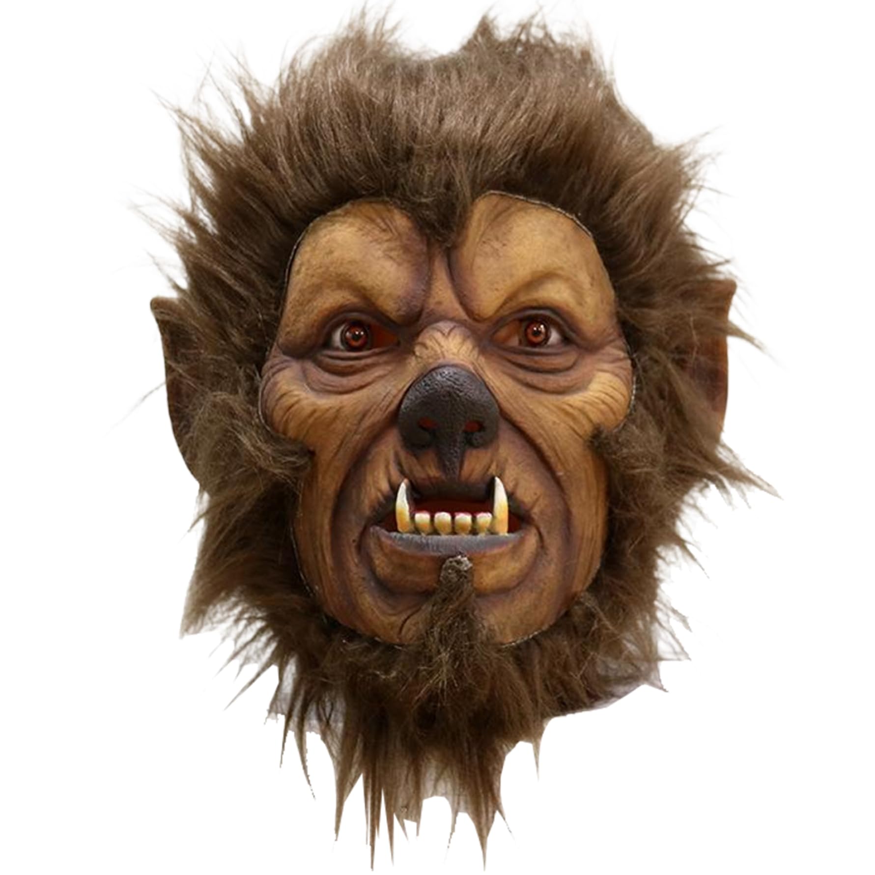 Masque effrayant de loup-garou en latex respirant pour tête complète - 8