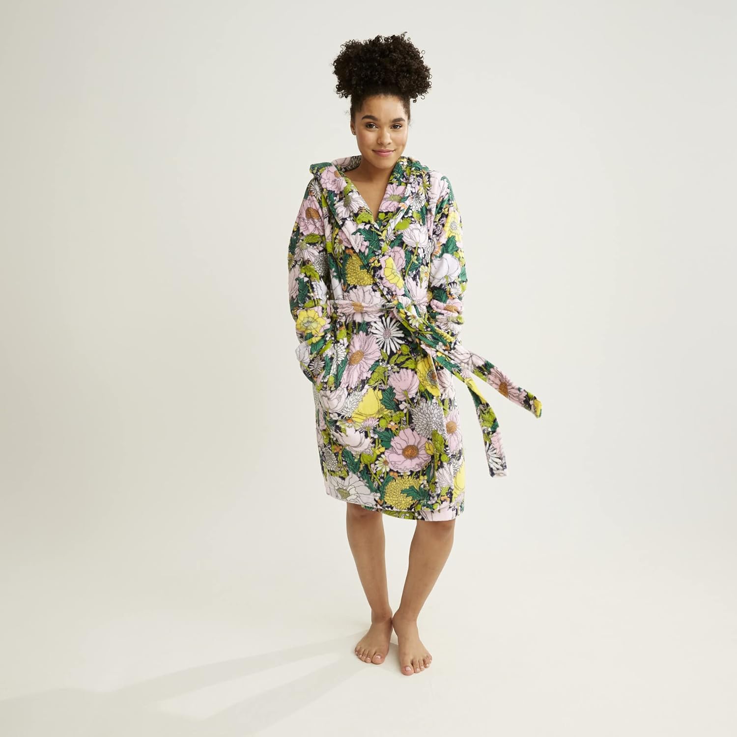 Vera Bradley Lightweight Fleece Robe (Extended Size Range)