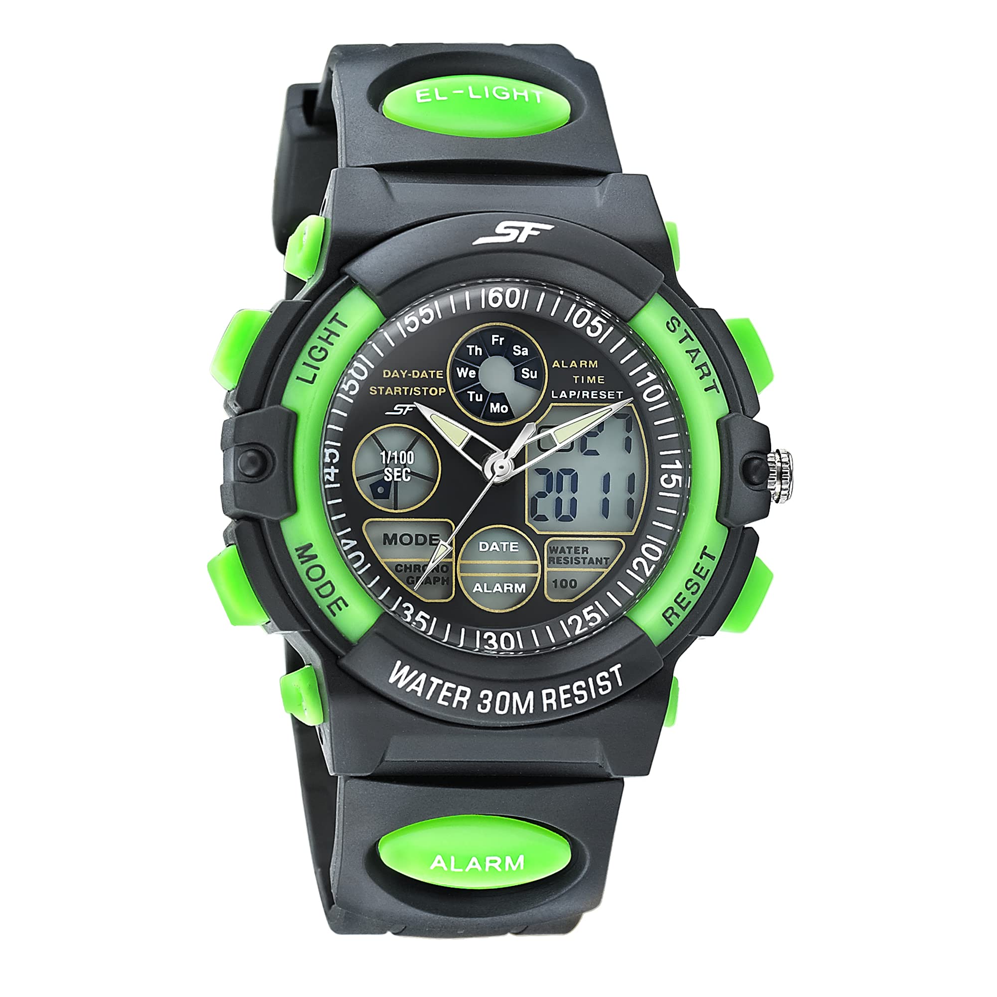 SF Hustler Analog-Digital Grey Round Dial Mens Sport Watch-77116PP02W (B0932KDSC9) Amazon Price History, Amazon Price Tracker