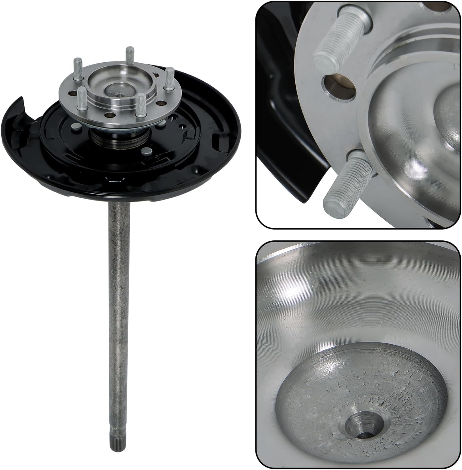 GXYWADY Rear Passenger Side Axle Shaft Assembly Pre-Pressed Replacement for Tundra 2007-2016 Replacement for 926-146