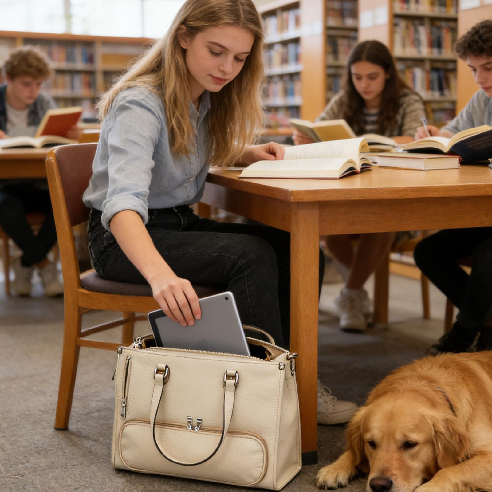 Bolsa de almuerzo para mujer isotérmica con correa ajustable y grande | Tendencia trabajo bolso portátil para teléfono, tableta, libro, bebidas, comida, universidad, etc