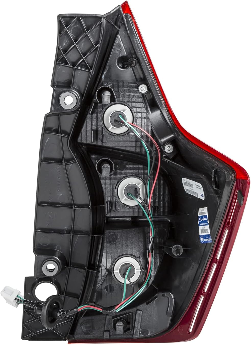 TYC Left Tail Light Assembly Compatible with 2014-2019 Nissan Versa