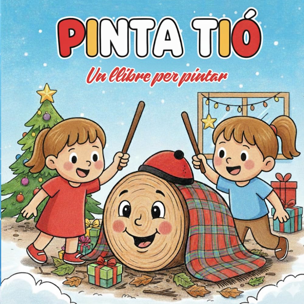 Pinta Tío! Un llibre per pintar del Caga Tió