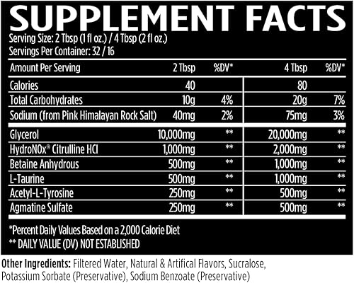 Miniatura 2 de VMI Sports Pump N Flow Advanced Glicerol Agent  Preentrenamiento sin estimulantes  Bombas musculares, hidratación y rendimiento  Cero azúcar o
