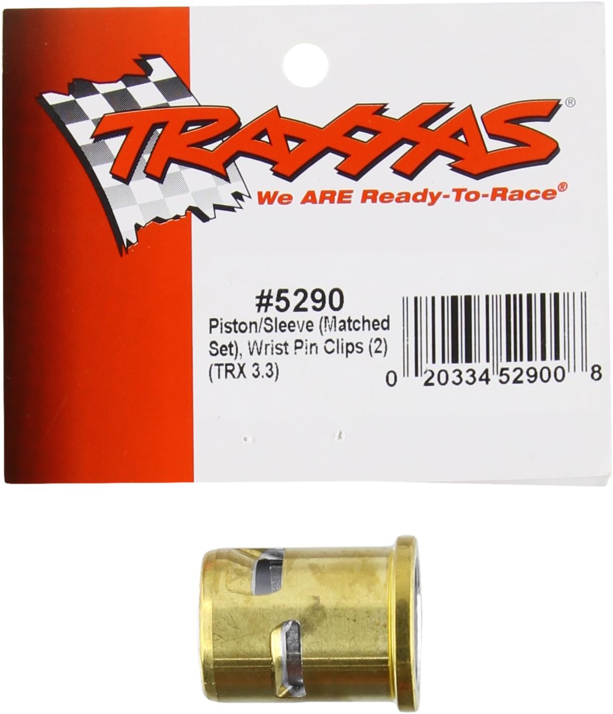 Traxxas 5290 Piston and Sleeve TRX 3.3 Toys & Games