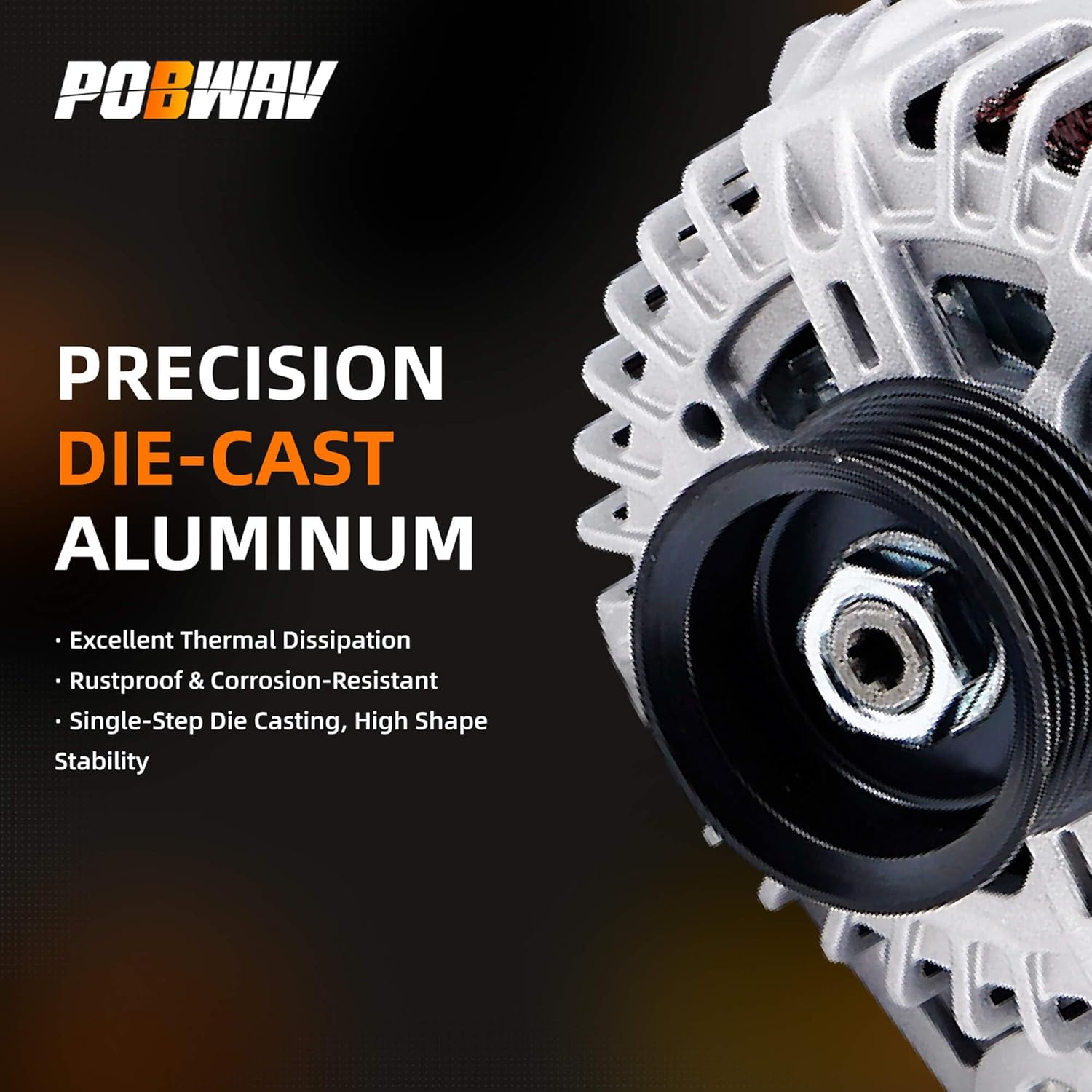 11256N 23100-ZH00A NEW Alternator Compatible with Nissan Frontier 2008-2019, Armada 2007-2015,Pathfinder 2008-2012, Titan 2008-2015, Xterra & Infiniti QX56 Replace#23100-ZH00B 11256