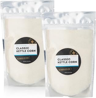 Classic Kettle Corn Popcorn Seasoning | Non-GMO & Gluten Free | Vegan Friendly | Movie Theater, Sweet Low-Calorie Popcorn Seasoning | Dell Cove Spices - One Pound