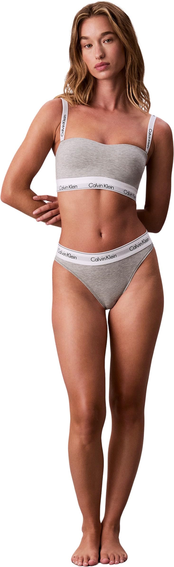 Calvin Klein Bandeau Kobiety Lightly Lined Bandeau Lv00qf8497