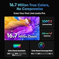 Vista 4 de XPPen - Tableta de dibujo mejorada Artist13.3 Pro V2 con pantalla, 16384 Pen Pressure X3 Pro Stylus Pen Display, 99% sRGB Full Laminated AG Tablet