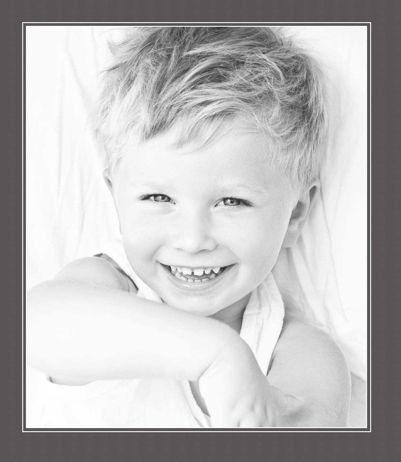 22x26 Cinder / Charcoal Custom Mat for Picture Frame with 18x22 opening size (Mat Only, Frame NOT Included)