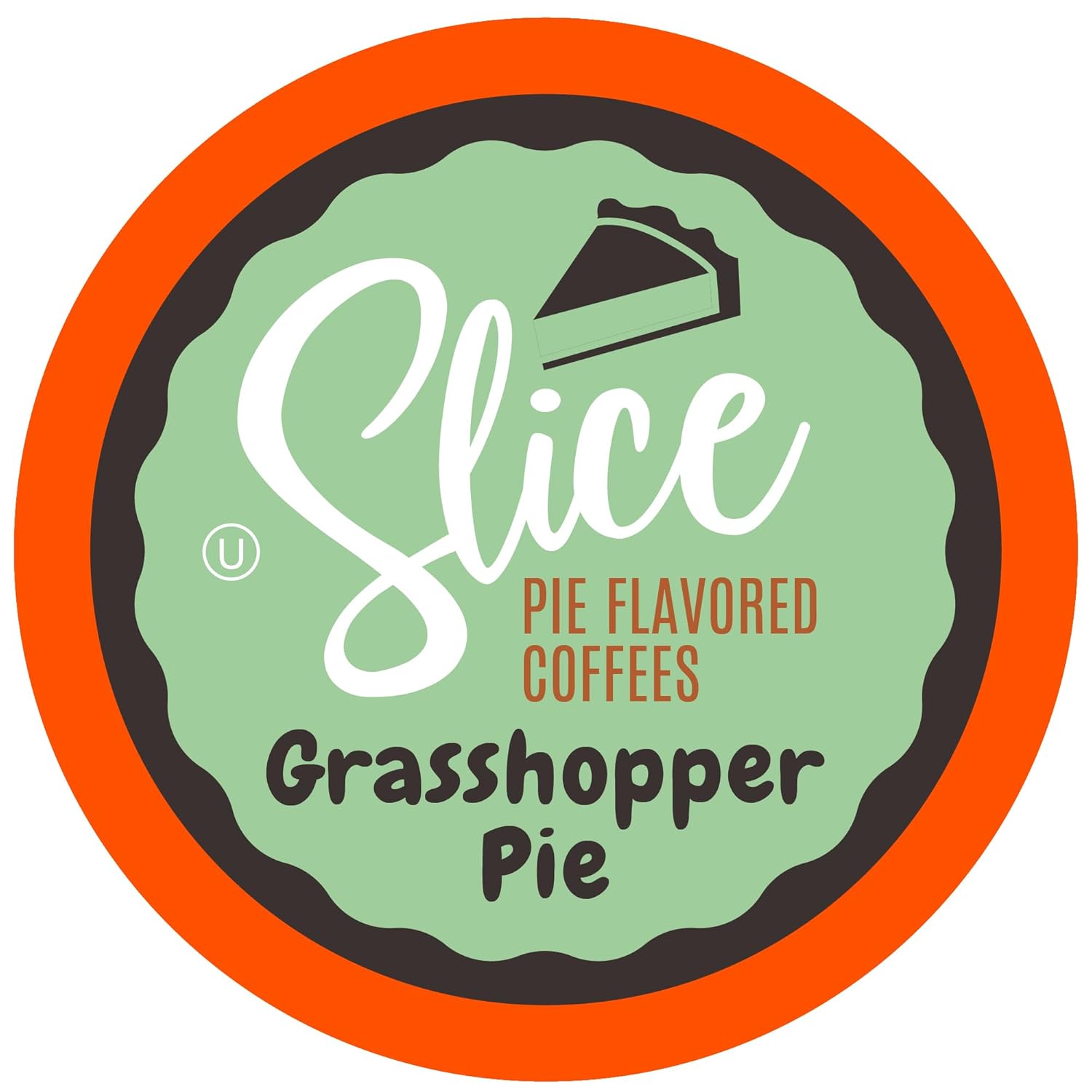 Slice Coffee Flavored Coffee, Variety Pack for Keurig K Cup Brewers, 40 Count, Pie Flavors (Blackberry, Grasshopper, Pecan, Coconut Cream, Razzleberry)