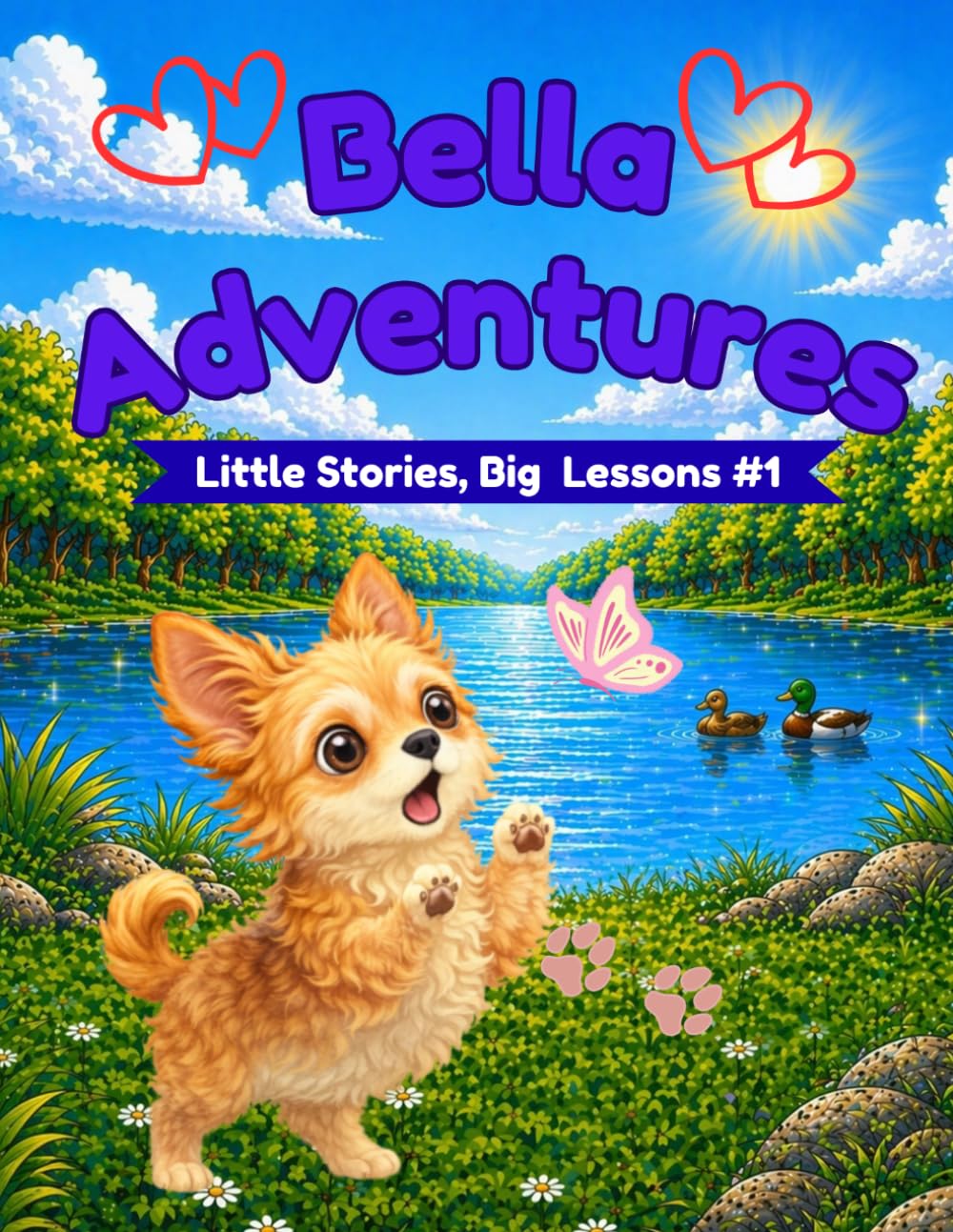 Bella Adventures: Little Stories, Big Lessons #1: Coloring Book