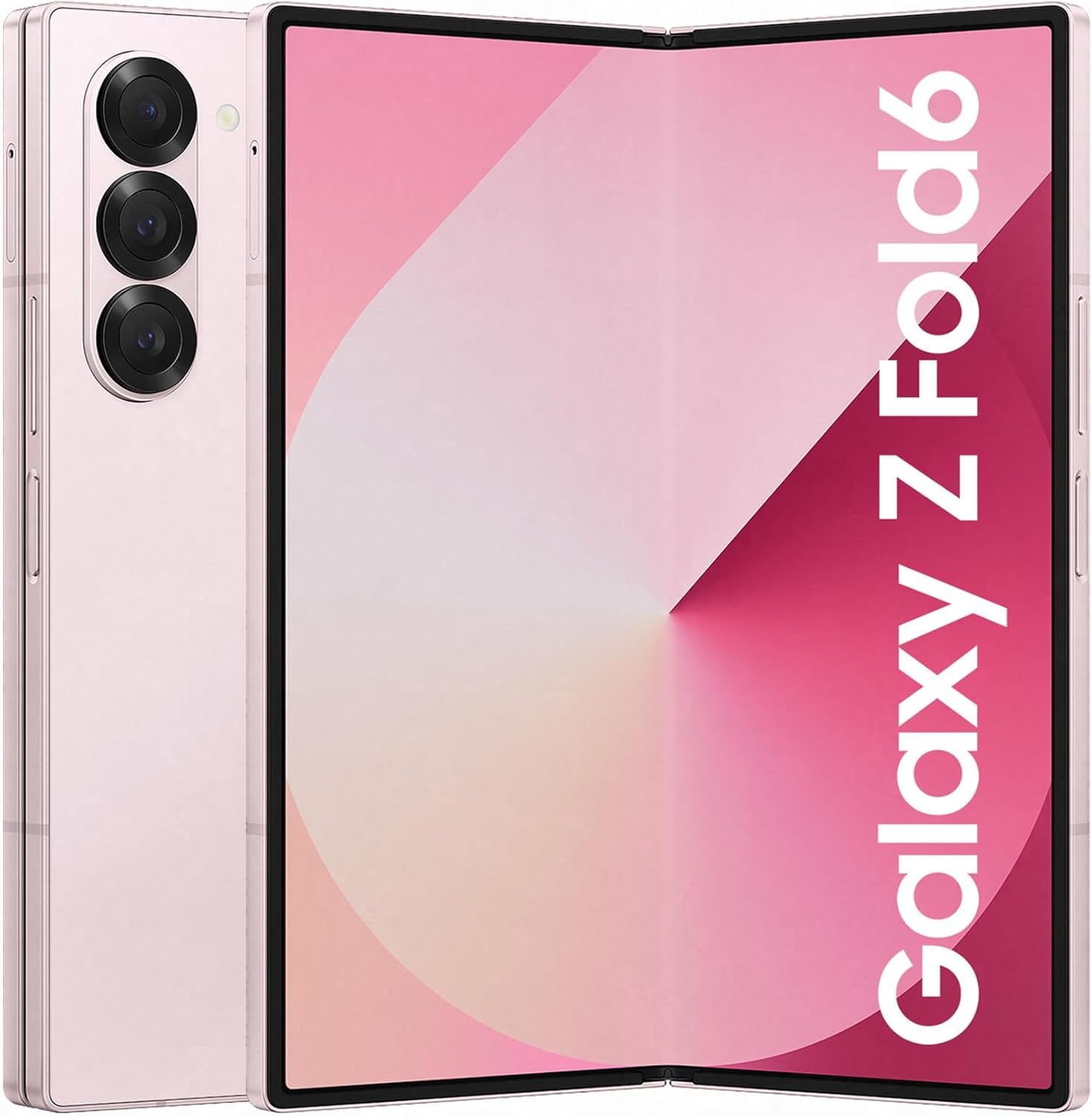 Samsung Galaxy Z Fold6 AI Smartphone, Unlocked Android Smartphone, 256GB Storage, 50 MP Camera, Big Screen, Long Battery Life, Pink, 3 Year Manufacturer Extended Warranty (UK Version) Samsung Galaxy Z Fold6 AI Smartphone, Unlocked Android Smartphone, 256GB Storage, 50 MP Camera, Big Screen, Long Battery Life, Pink, 3 Year Manufacturer Extended Warranty (UK Version)