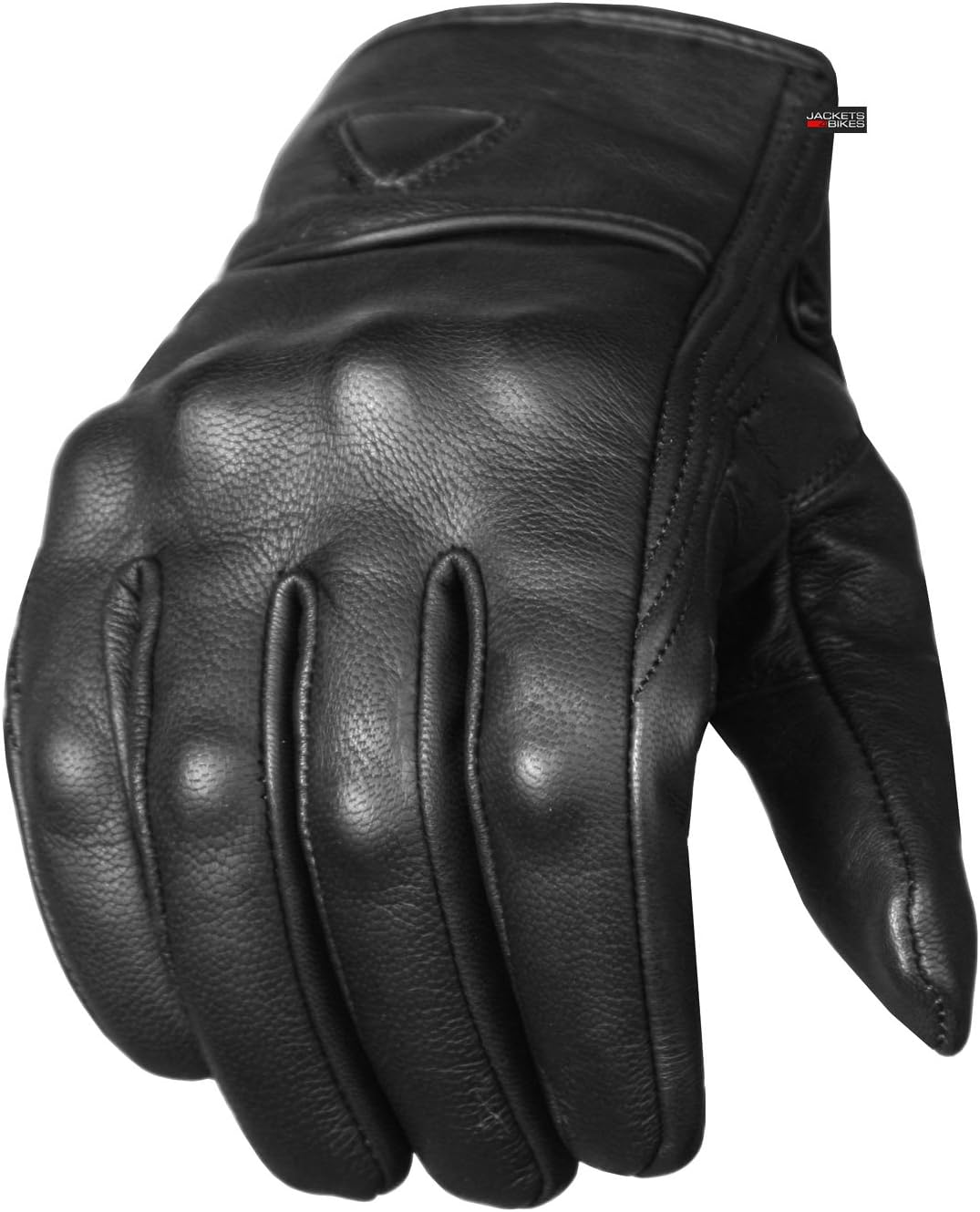 Jackets 4 Bikes Motorcycle Gloves - Premium Leather for Men, Touch Screen, Non-Slip, Motorbike Cruiser Street Biker Protector Glove