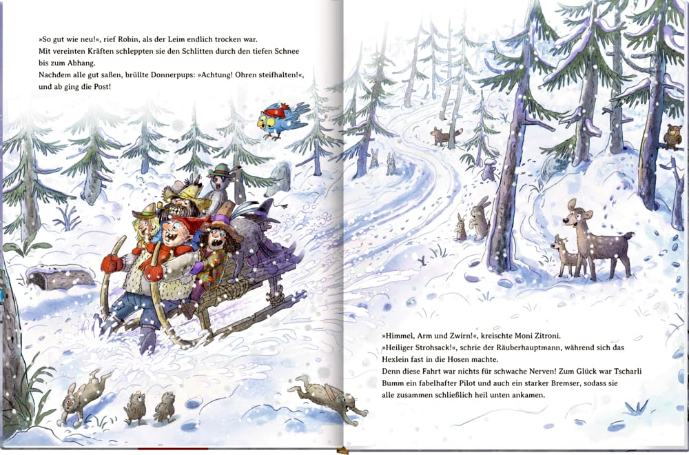 Der wilde Räuber Donnerpups (Bd. 6): Verpupst und zugeschneit!