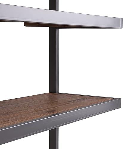 Miniatura 44 de SIMPLIHOME Erina Desk - Escritorio de madera maciza de acacia y metal de 60 pulgadas de ancho en color marrón carbón envejecido, mesa industrial