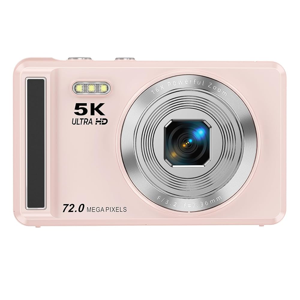 7200万画素 5K録画対応カメラ LivelyLife 700円OFFクーポン デジタルカメラ 5K 7200万画素 16