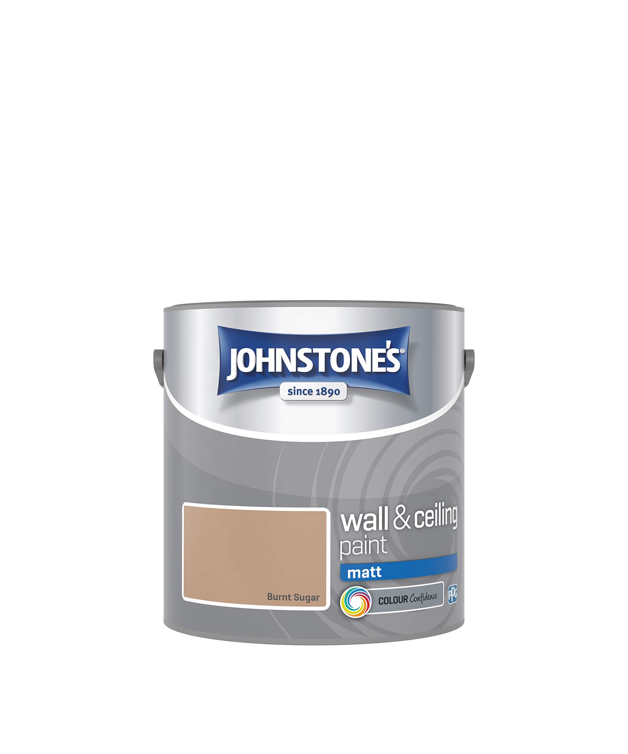 Johnstone's 304012 Vinyl Matt Emulsion - Burnt Sugar,2.5
