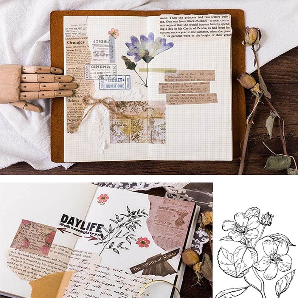 Dekoracyjne tło do scrapbookingu papierowe podkładki romantyczne tematyczne kartki papierowe do majsterkowania tworzenia kartek ślubnych album fotograficzny, 24 szt