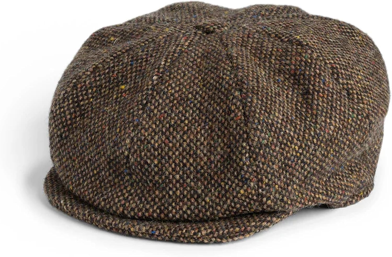 Hanna Hats Connery Cap Tweed Mens Hat 100% Woolen Tweed Made in Ireland