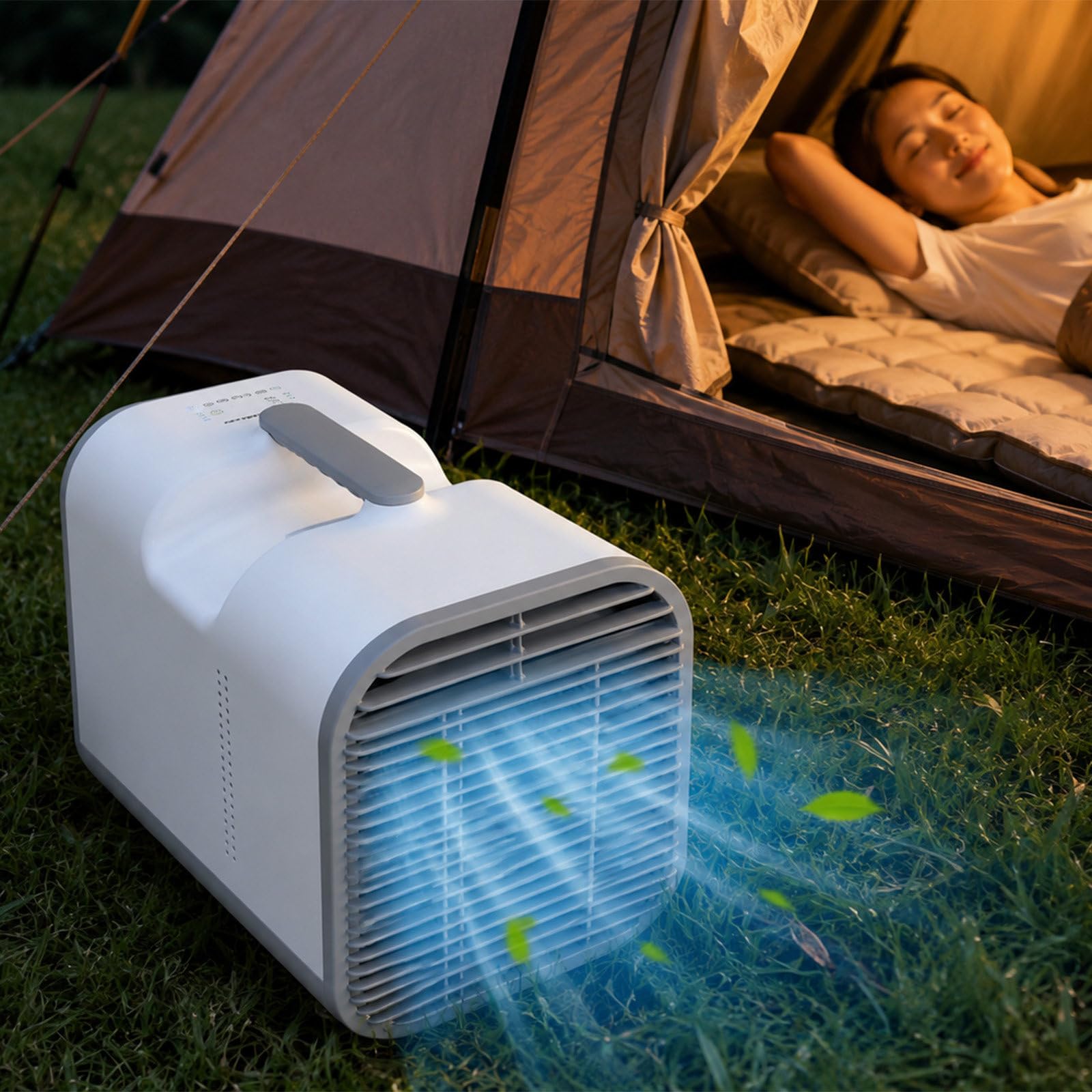 Portable Air Conditioner, 4800 BTU Cooling for Tents and Caravans