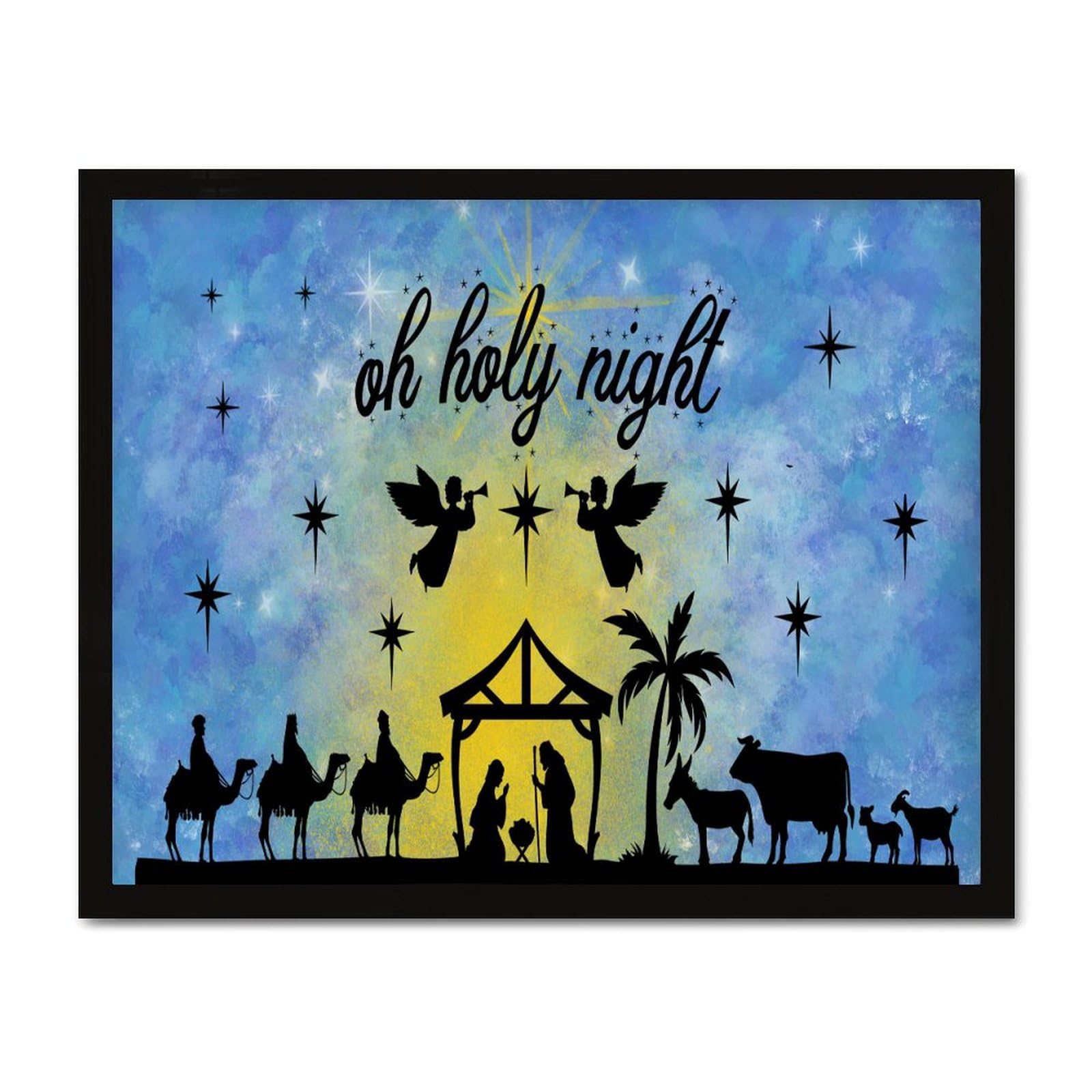 Décoration murale Bébé Jésus pour partager l'esprit de Noël en famille