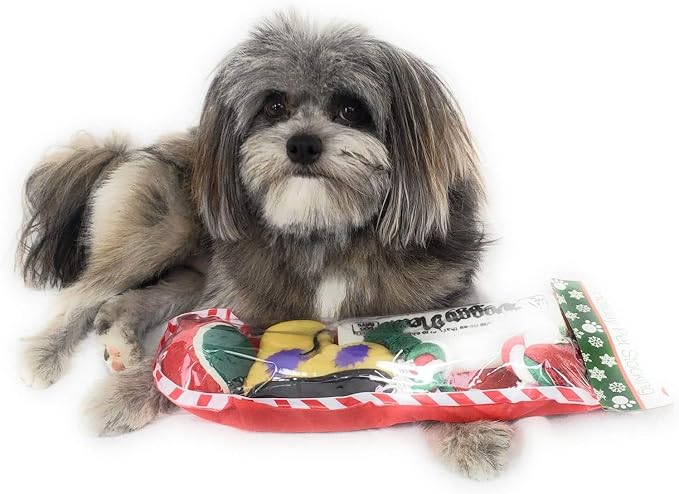 Calceta navideña para perros. Pack de 2 miniatura 3