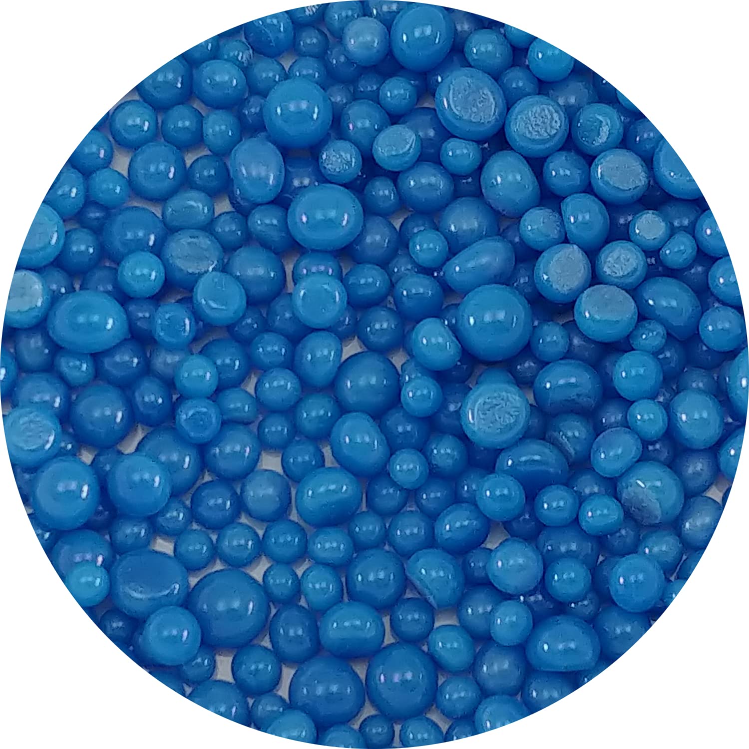 Egyptian Blue Frit Balls FB0164 COE 90 Glacial Art Glass-picture-16