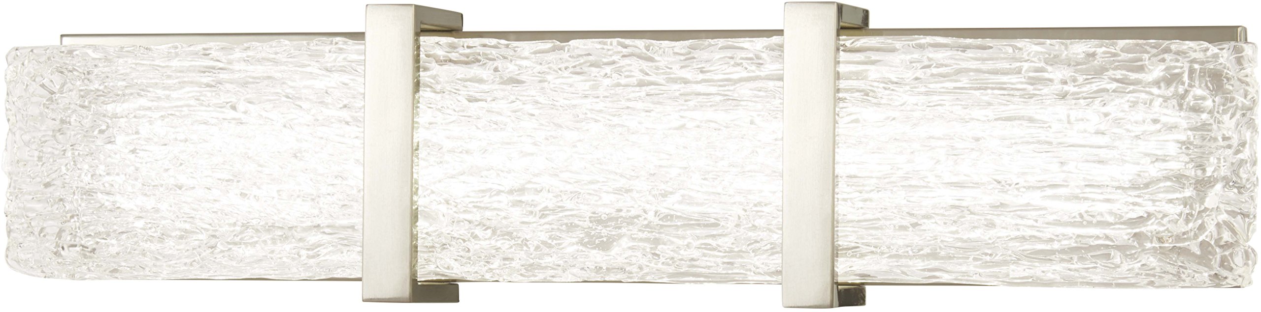 GEORGE KOVACSP1383-077-L Forest Ice II LED Bath, 23 Watt LED, Chrome